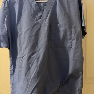 Blue Scrubs | Small Top | Medium Bottom